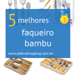 Melhores faqueiros bambu