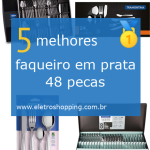 Melhores faqueiros em prata 48 pecas