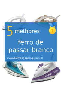 ferros de passar brancos