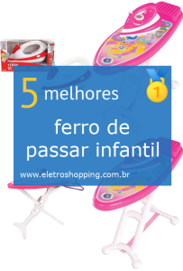 ferros de passar infantis