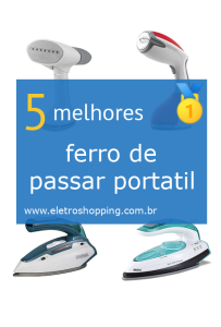ferros de passar portáteis