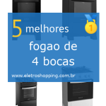 fogões de 4 bocas