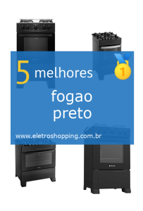 fogões pretos