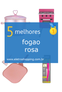 fogões rosas