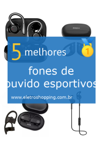 Melhores fones de ouvido esportivos