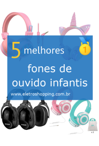 Melhores fones de ouvido infantis