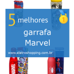 garrafas Marvel