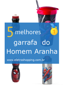 garrafas  do Homem Aranha