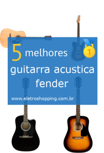 guitarras acústica Fender