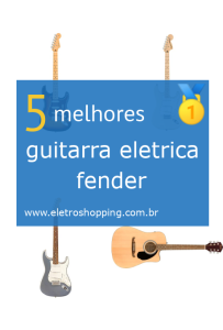 guitarras eletrica fender