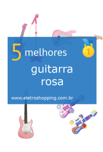 guitarras rosas