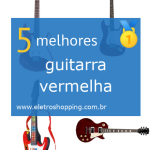 guitarras vermelhas