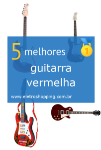 guitarras vermelhas