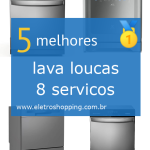 lava louças 8 serviços