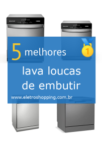 lava louças de embutir