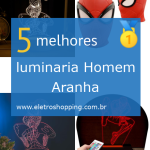 luminarias Homem Aranha