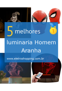 luminarias Homem Aranha