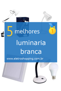 luminarias brancas