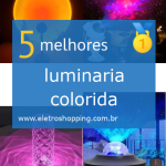 luminarias coloridas