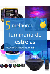 luminarias de estrelas