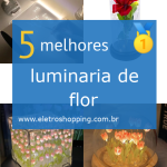 luminarias de flores