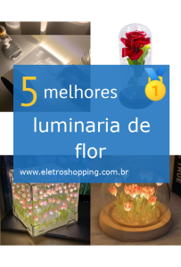 luminarias de flores