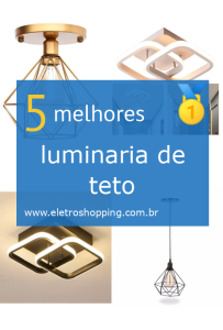luminarias de teto