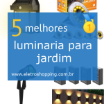 luminarias para jardim