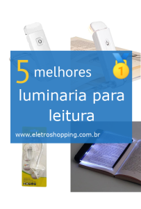 luminarias para leitura