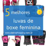 luvas de boxe feminina