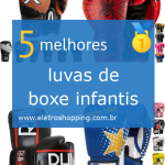 luvas de boxe infantil