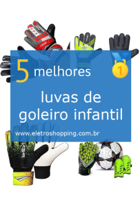 luvas de goleiro infantil