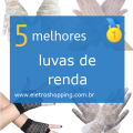 luvas de renda