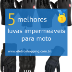 luvas impermeáveis para moto