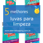 luvas para limpeza