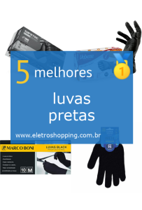 luvas pretas
