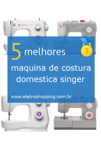 Melhores máquinas de costura doméstica singer