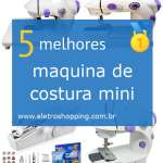 Melhores máquinas de costura mini