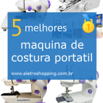 Melhores máquinas de costura portáteis