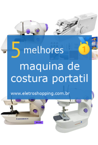Melhores máquinas de costura portáteis