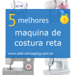 Melhores máquinas de costura retas