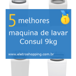 máquinas de lavar Consul 9kg