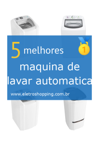 máquinas de lavar automáticas