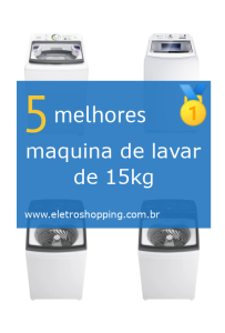 máquinas de lavar de 15kg