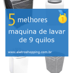 máquinas de lavar de 9 quilos
