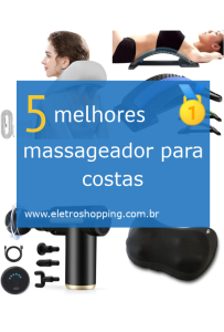 Melhor massageador para costas