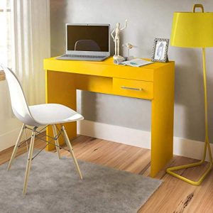escrivaninha amarela