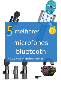 microfones bluetooth