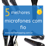microfones com fio