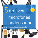 microfones condensador